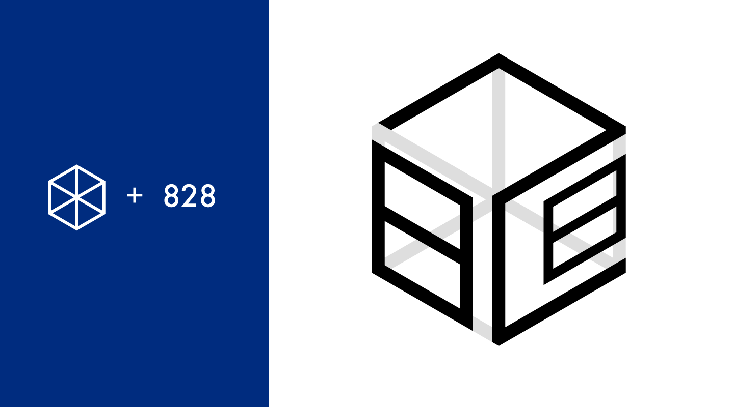 828 logo blueprint